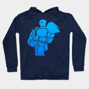 Knight Paladin (Sky): A Fantasy Design Hoodie